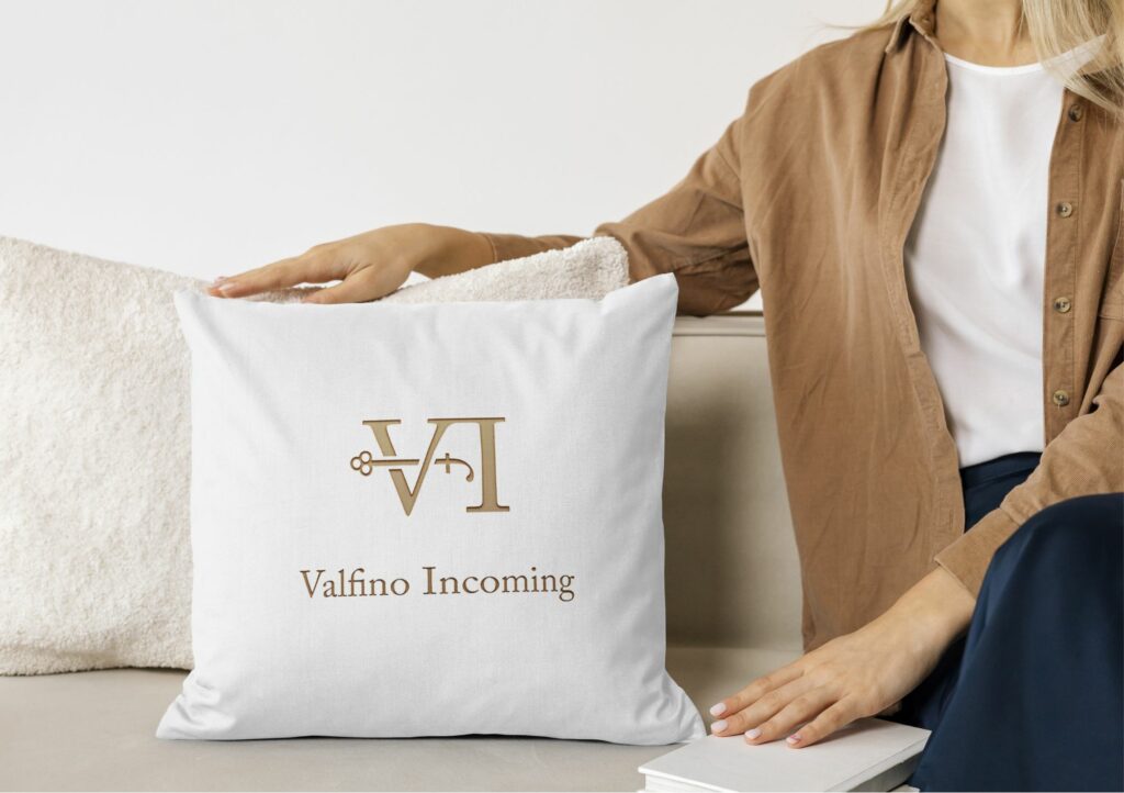 valfino incoming mockup cuscino